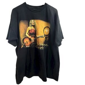 Vintage 1999 Sheryl Crow T-shirt Size XL Single Stitch Black